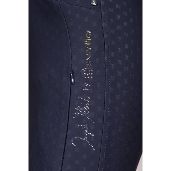 Bryczesy damskie CAVALKARA GRIP MOBILE navy CAVALLO